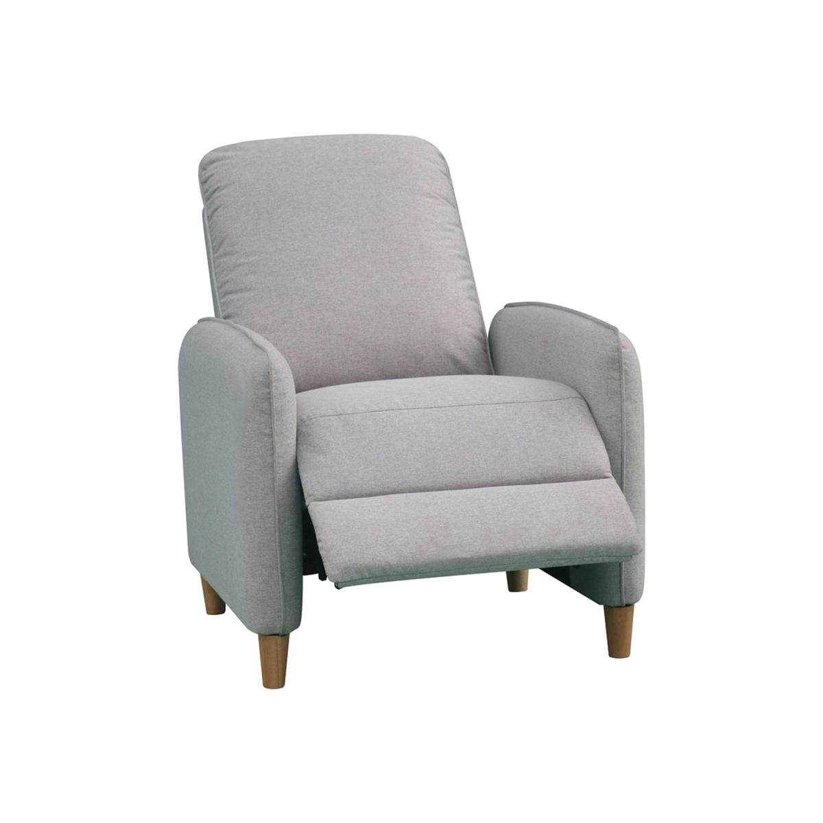 Habitat Tate Manual Pushback Recliner - Grey – image 1