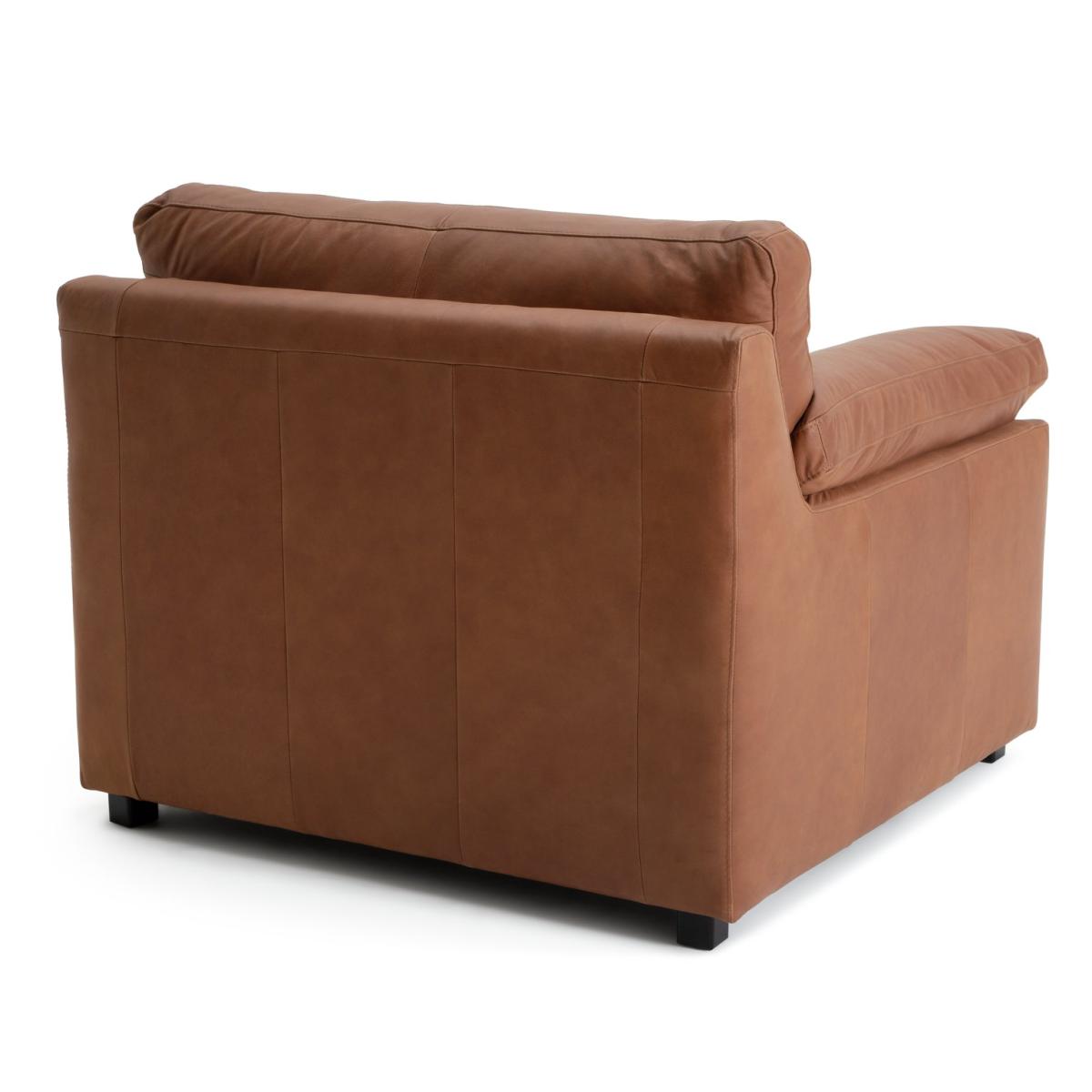 Habitat Florence Leather Armchair - Tan – image 7