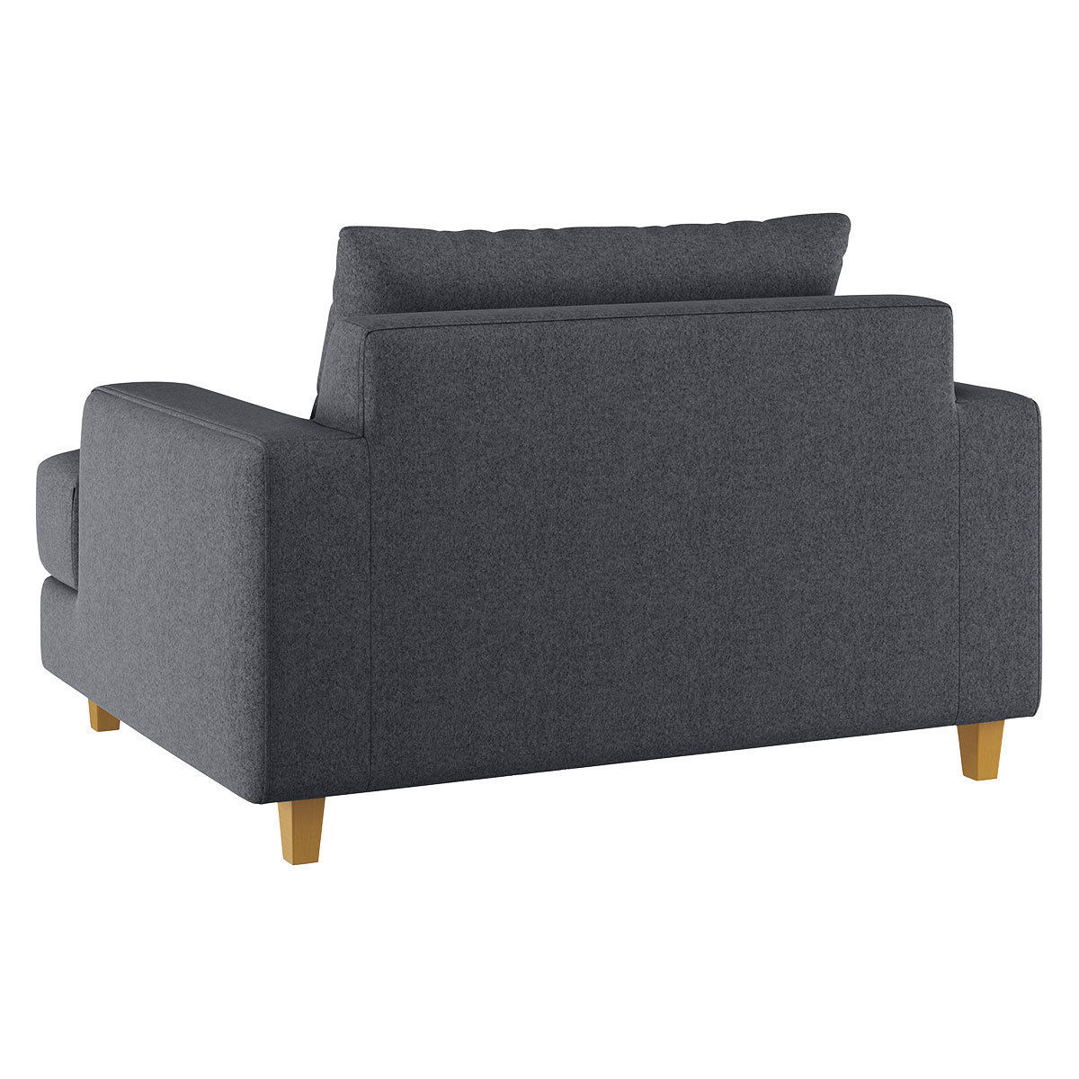 Wiltons Charcoal Grey Wool FaBric Armchair, Charcoal – image 5
