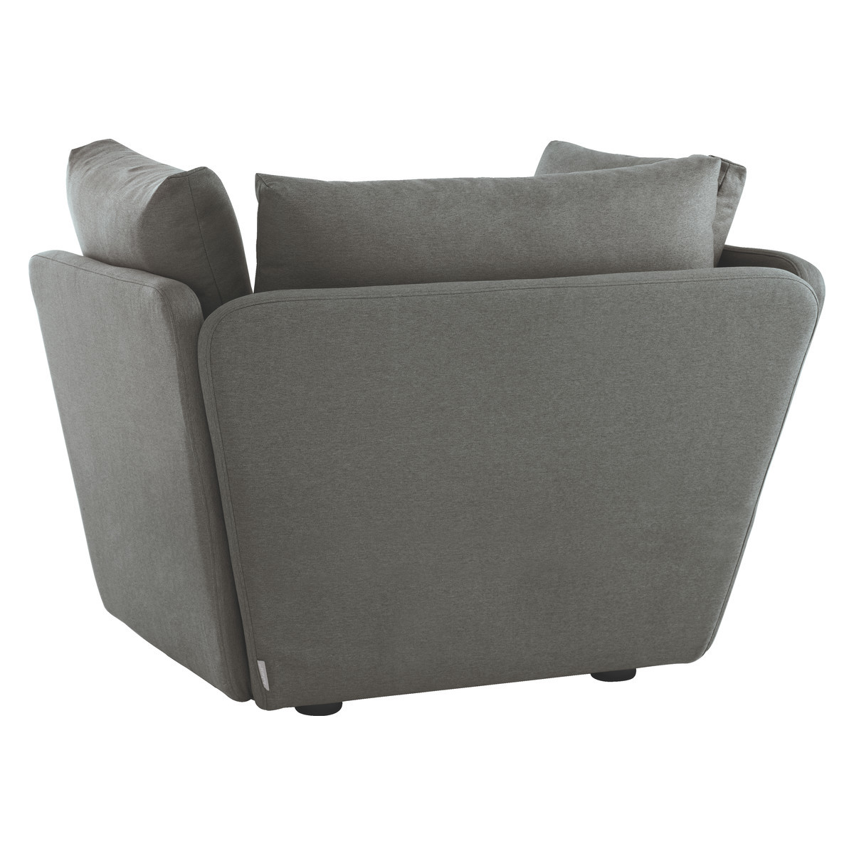 Kasha Charcoal Grey FaBric Armchair, Charcoal – image 5