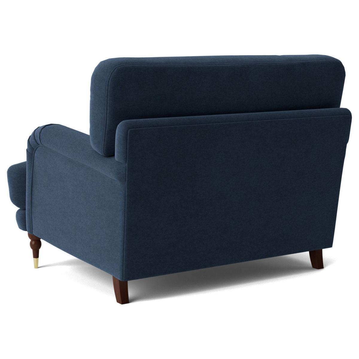 Swoon Charlbury Fabric Cuddle Chair- Indigo Blue – image 5