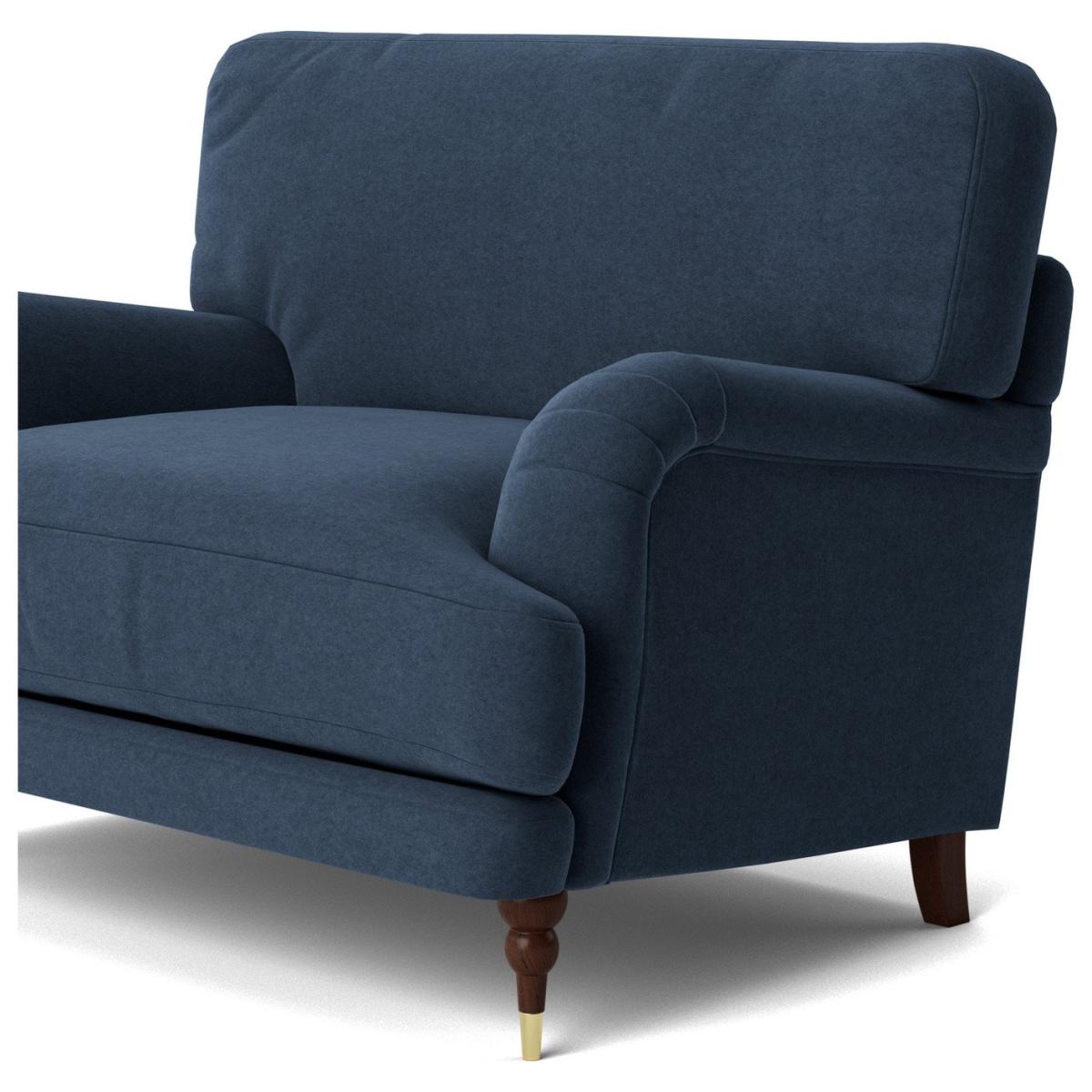 Swoon Charlbury Fabric Cuddle Chair- Indigo Blue – image 6
