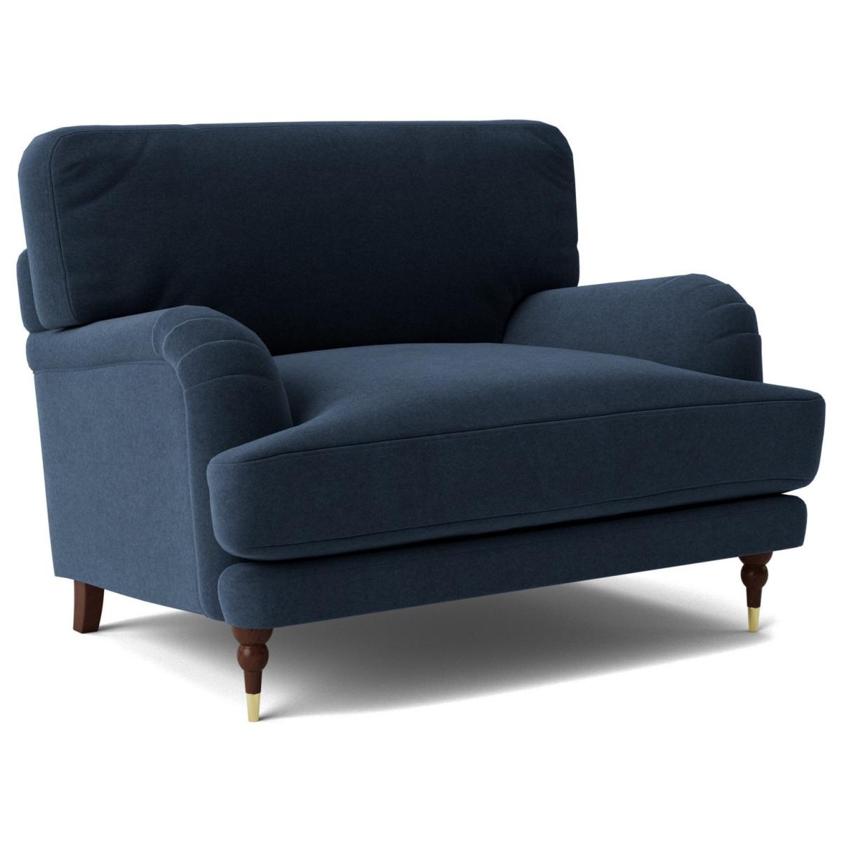 Swoon Charlbury Fabric Cuddle Chair- Indigo Blue – image 7