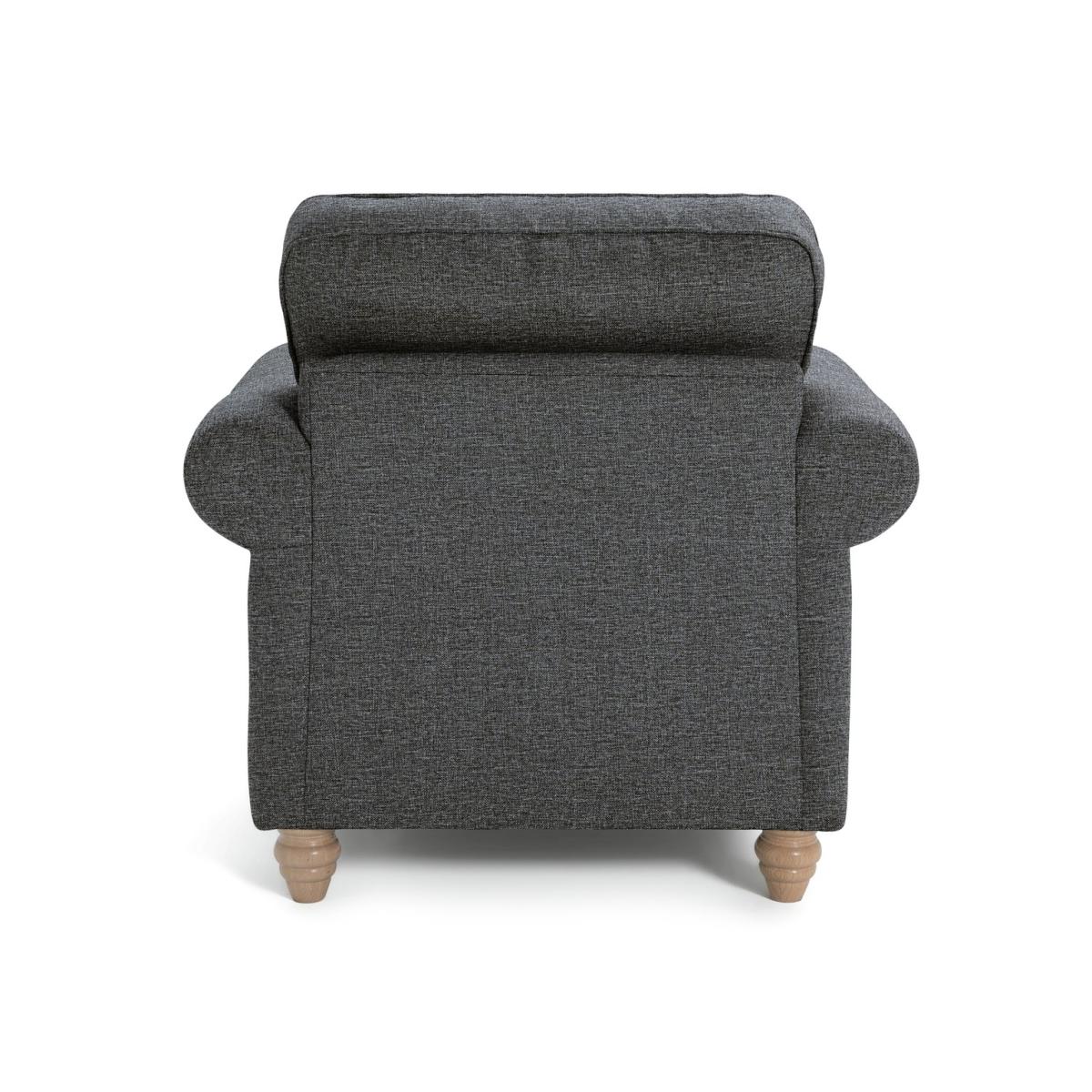 Habitat Wilfred Fabric Chair - Charcoal – image 5