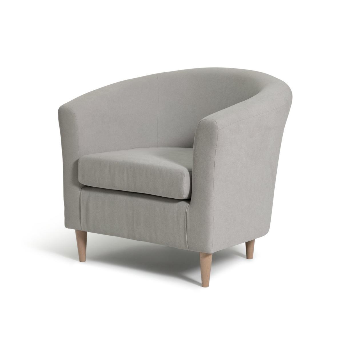Habitat Fabric Tub Chair - Grey – image 4