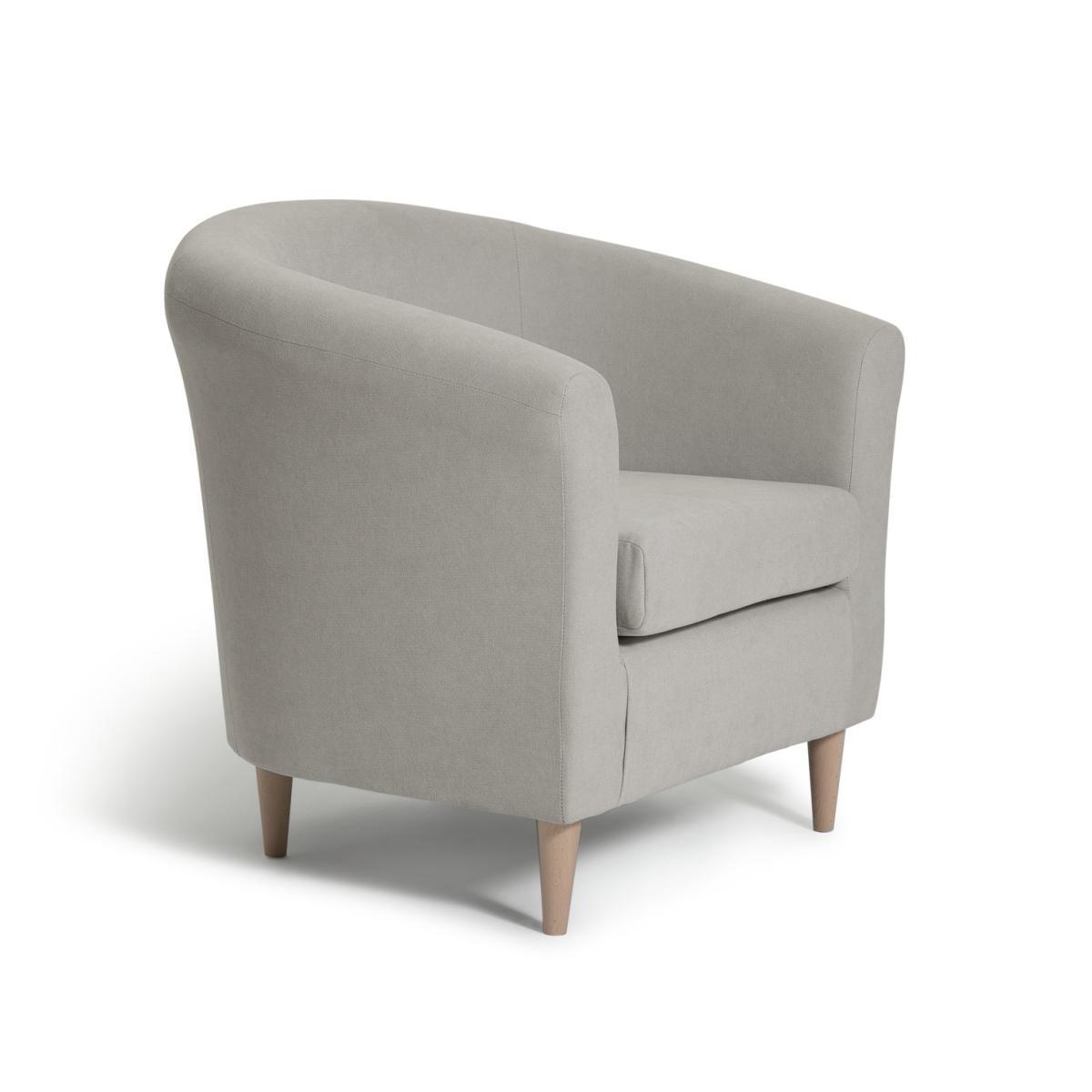 Habitat Fabric Tub Chair - Grey – image 6