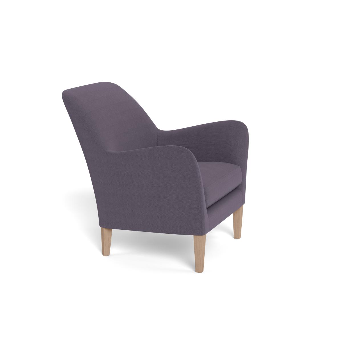 Heal's Wallis Armchair Linen Shadow Natural Feet - Heal's UK Furniture – image 2