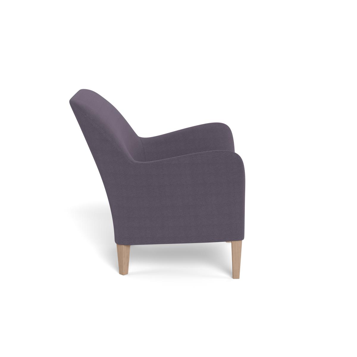 Heal's Wallis Armchair Linen Shadow Natural Feet - Heal's UK Furniture – image 3