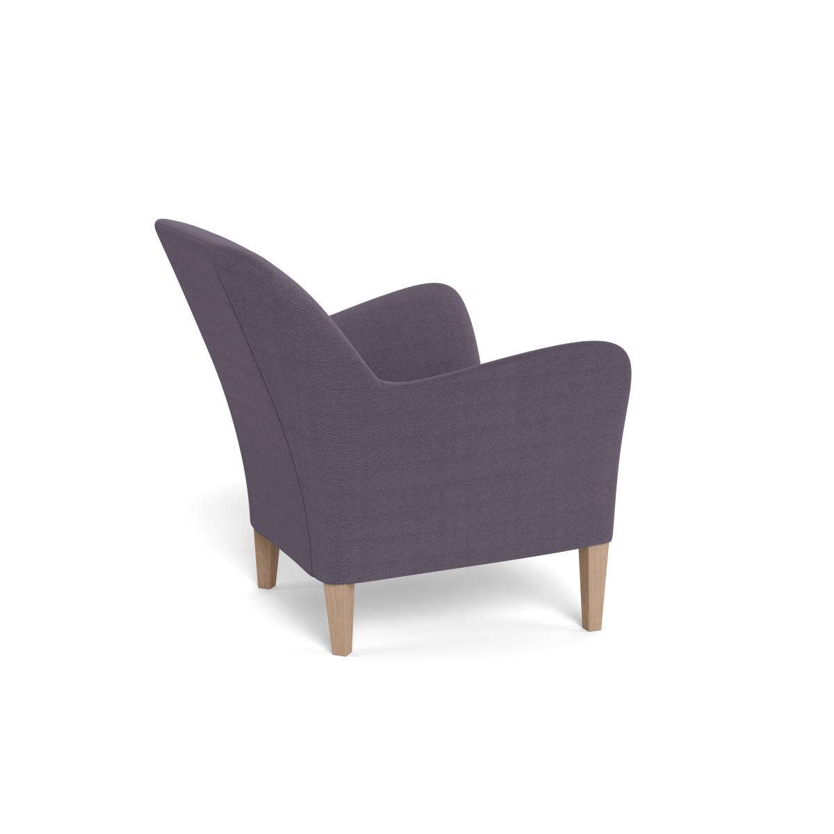 Heal's Wallis Armchair Linen Shadow Natural Feet - Heal's UK Furniture – image 4