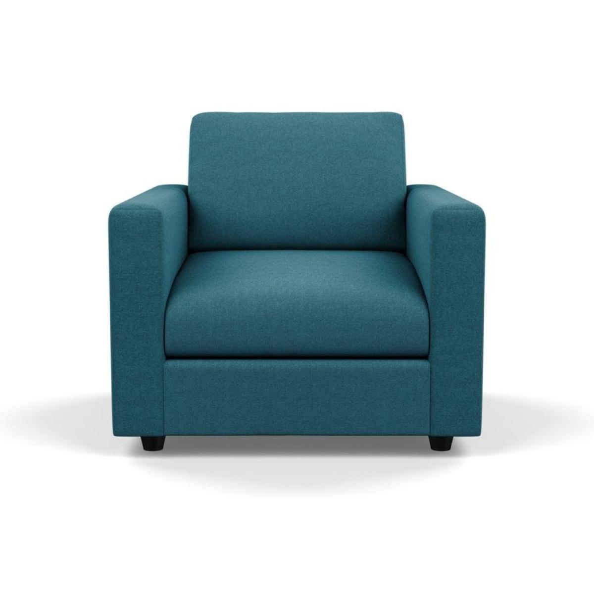 Heal's Nimbus II Armchair Boucle Velvet Wilder Black Feet – image 2