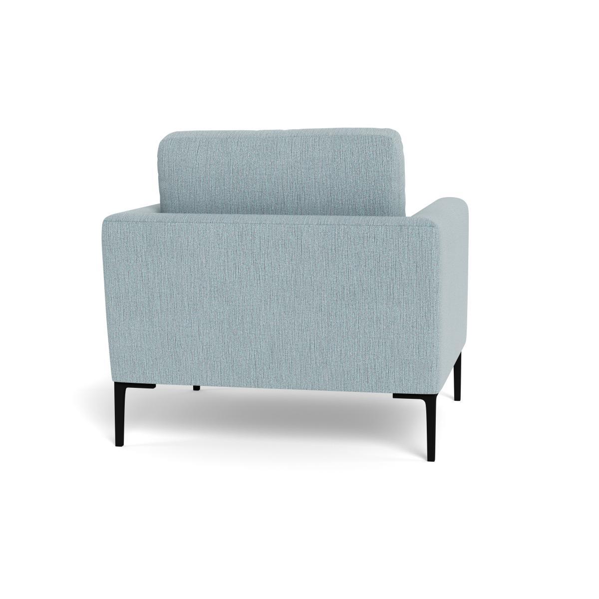 Heal's Eton Armchair Smart Linen Mix Duck Egg Brass Feet - Heal's UK Furniture – image 5