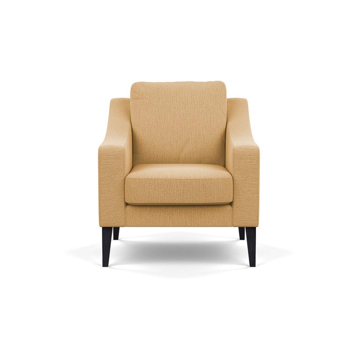 Heal's Richmond Armchair Smart Linen Mix Sand Black Feet – image 2