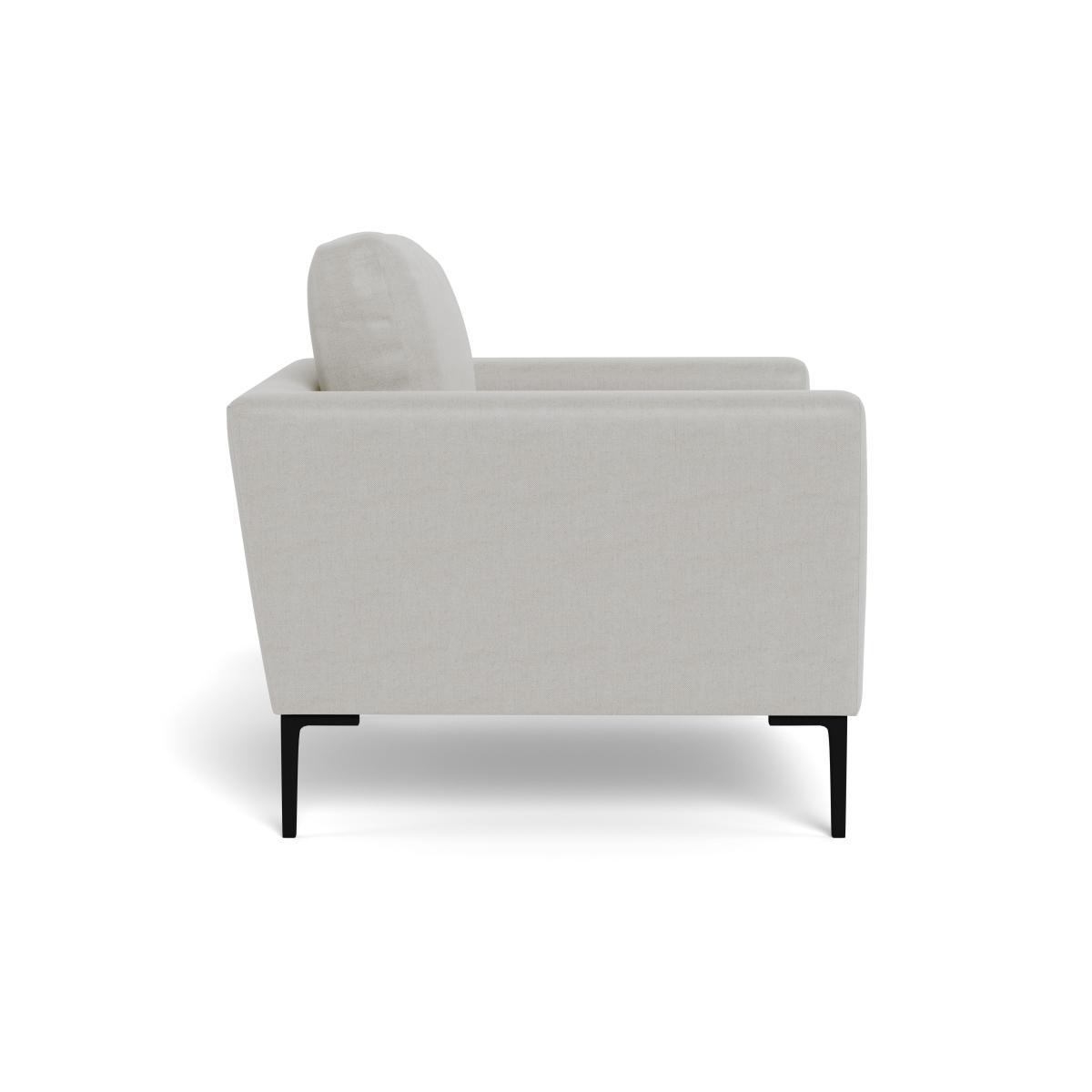 Heal's Eton Armchair Capelo LinenCotton Sea Salt Brass Feet - Heal's UK Furniture – image 3