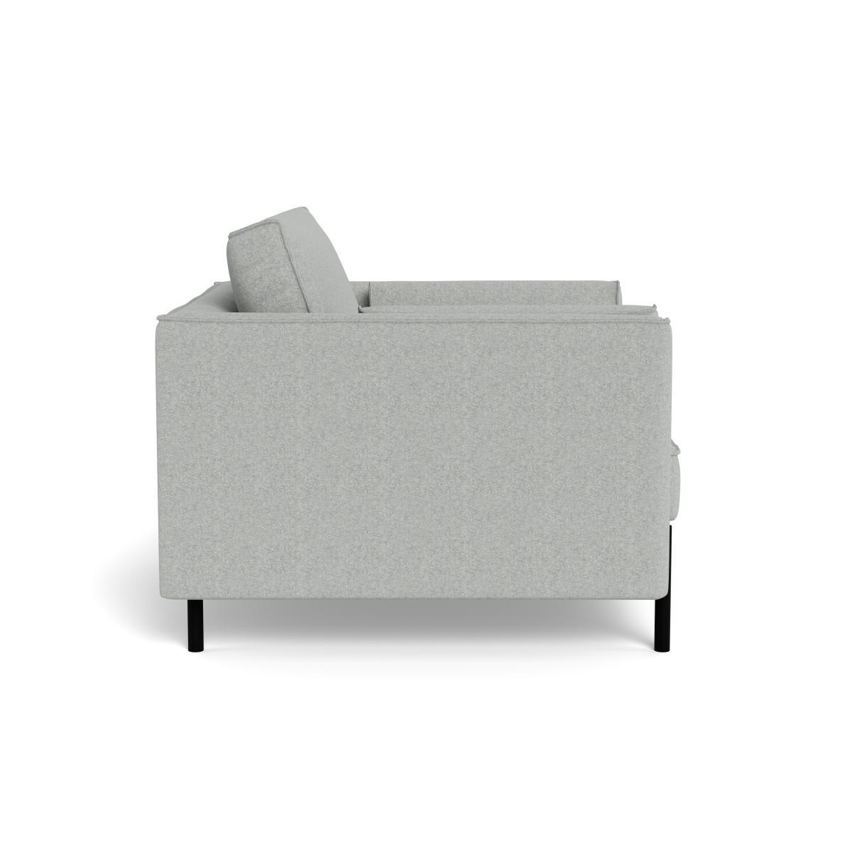 Heal's Tortona Armchair Melton Wool Limestone - Heal's UK Furniture – image 3