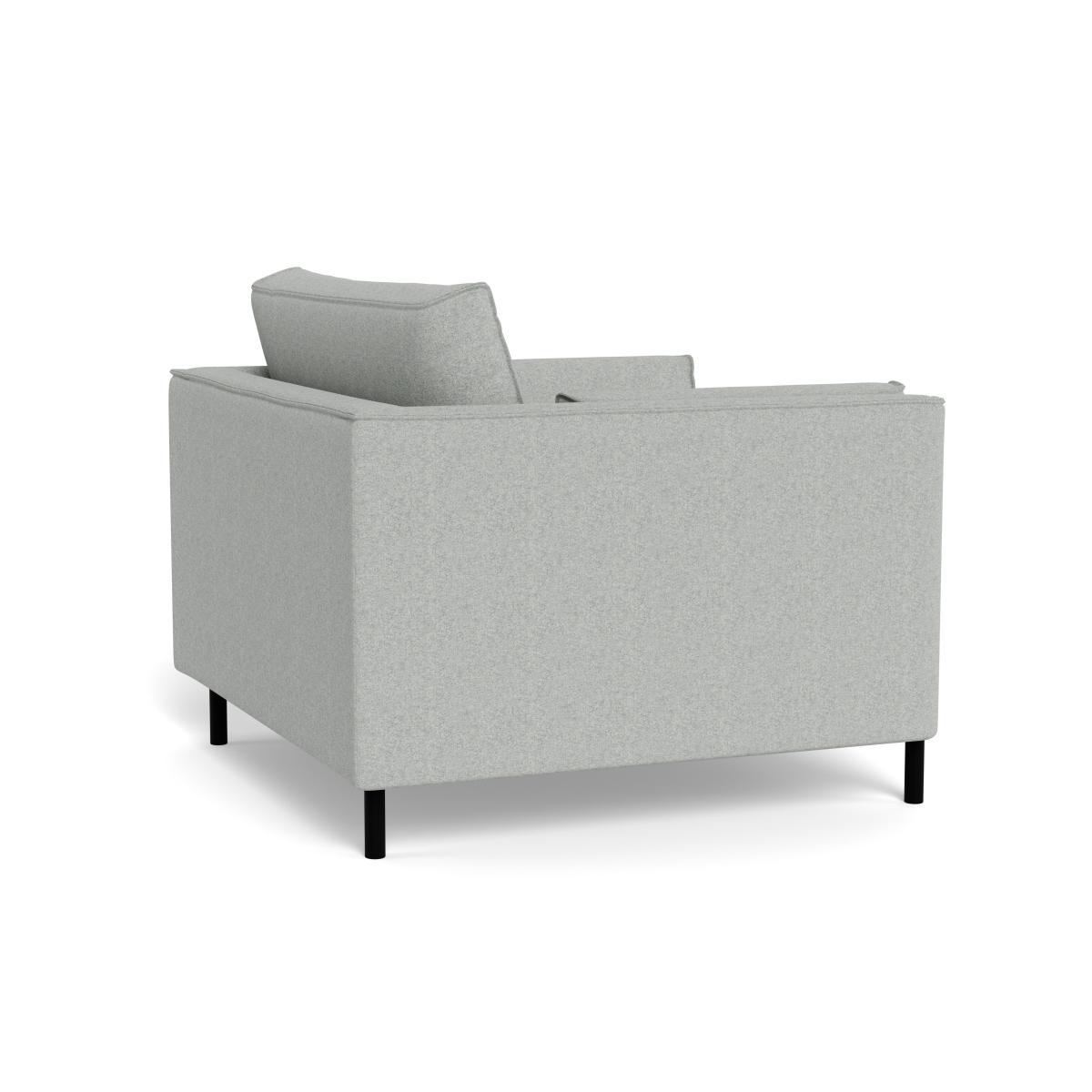 Heal's Tortona Armchair Melton Wool Limestone - Heal's UK Furniture – image 4