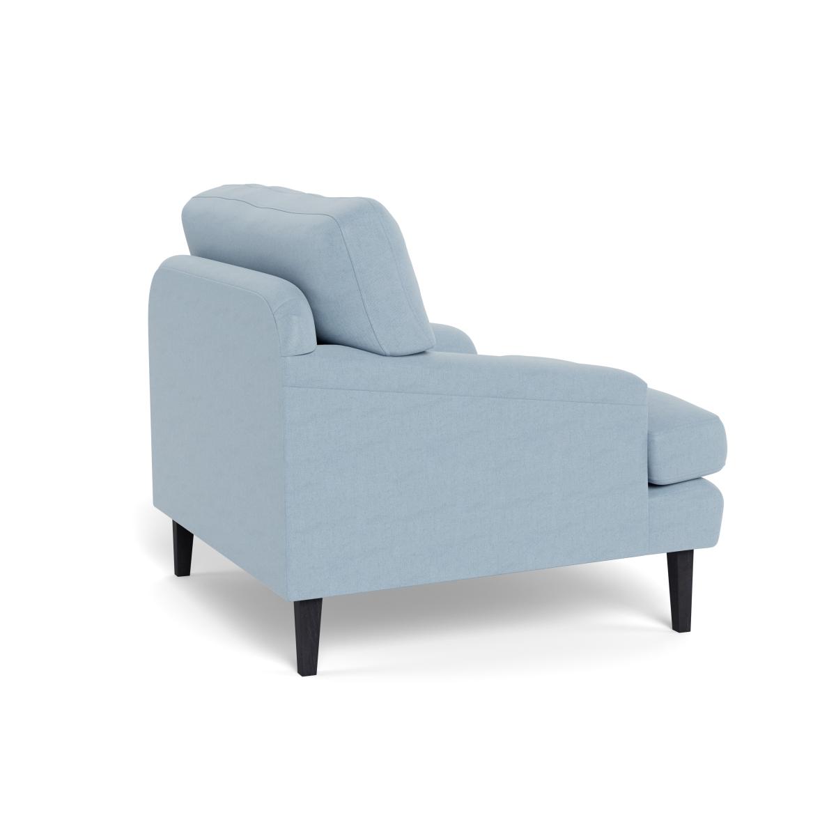 Heal's Stanton Armchair Capelo Linen-Cotton Sea Shanty Natural Feet – image 5