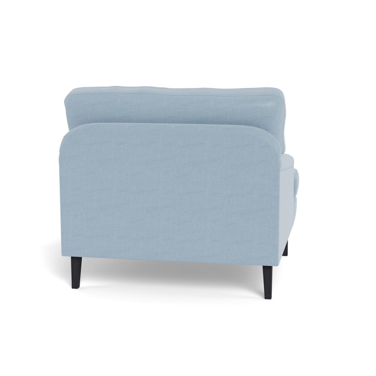Heal's Stanton Armchair Capelo Linen-Cotton Sea Shanty Natural Feet – image 6