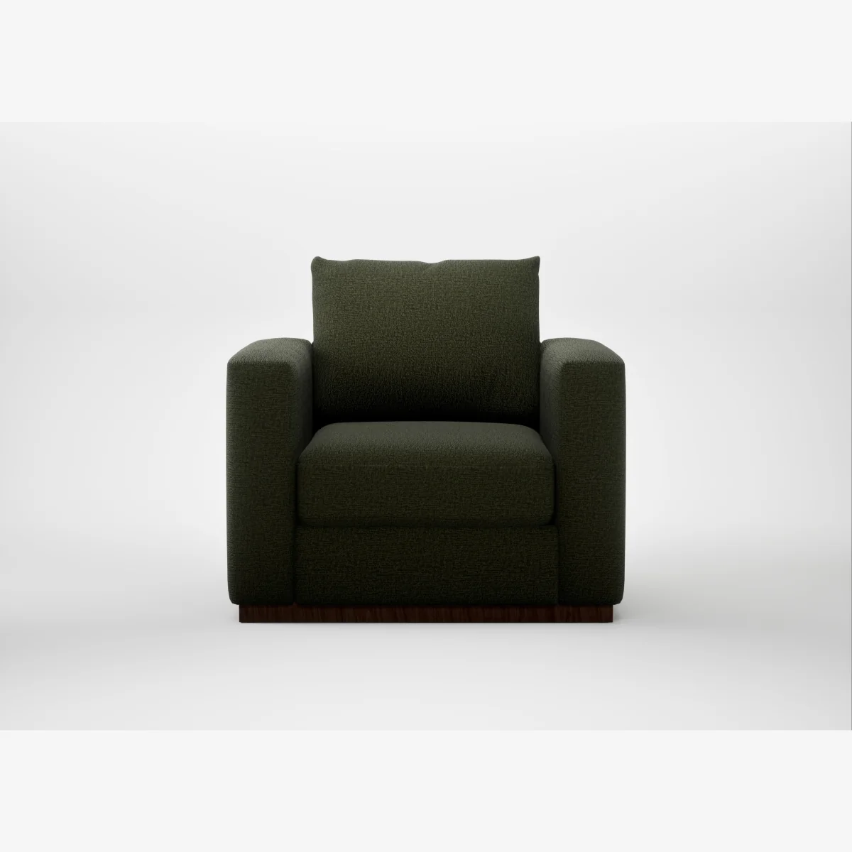 Heal's Trento Armchair Boucle Velvet Wilder – image 1