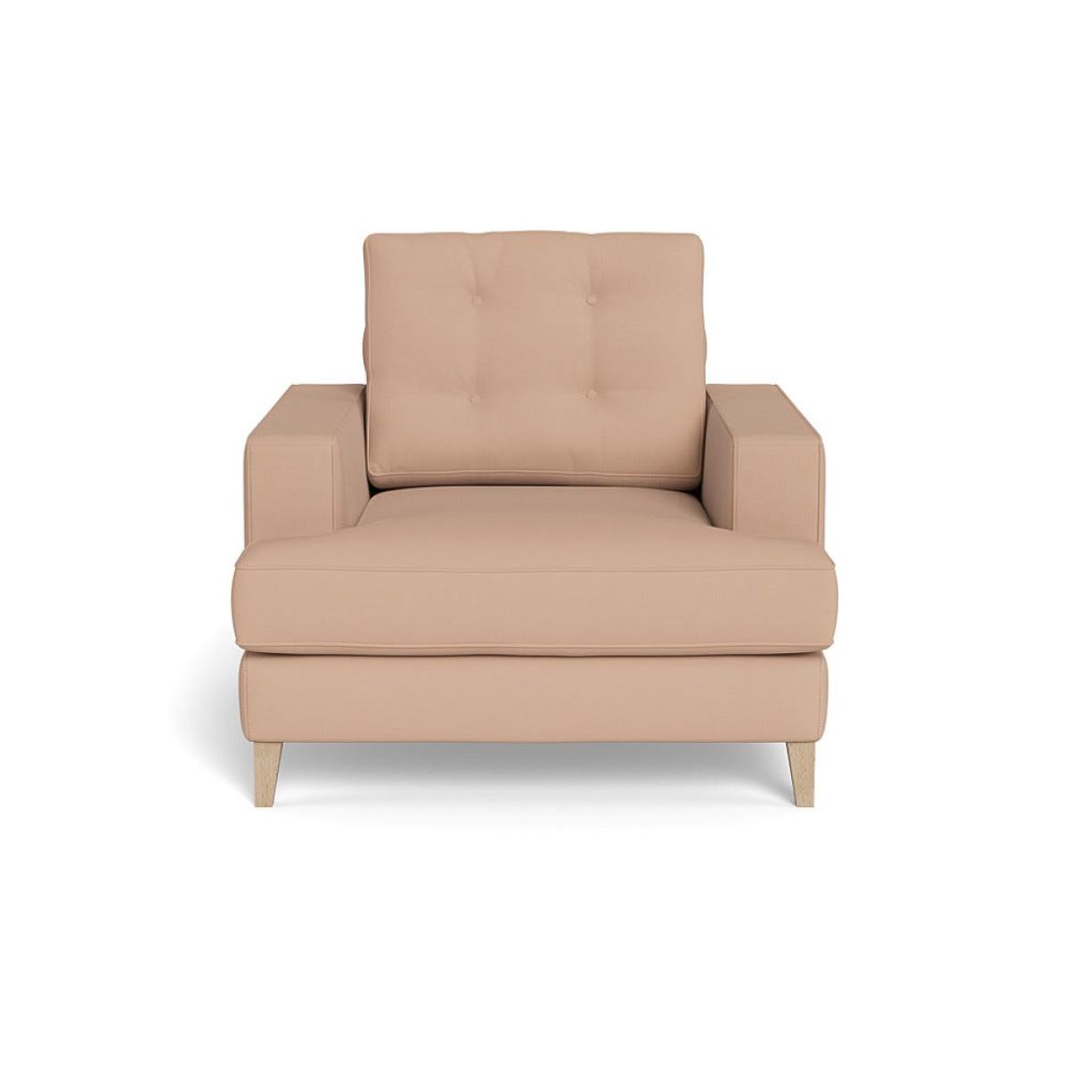 Heal's Mistral Armchair Capelo Linen-Cotton Rosedale Natural Feet – image 2