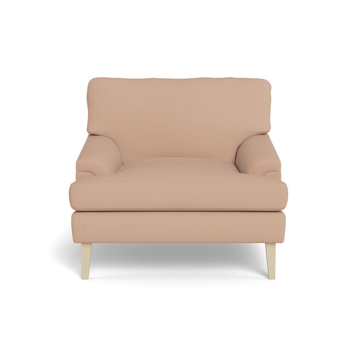 Heal's Stanton Armchair Capelo Linen-Cotton Rosedale Natural Feet – image 2