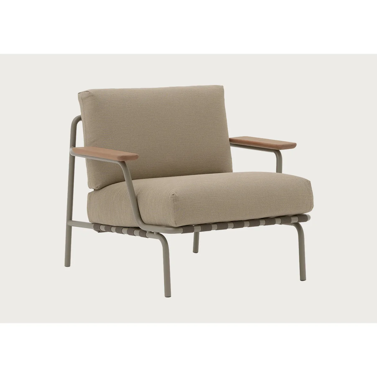 Muuto Settle Outdoor Lounge Chair in Laze 1/Grey – image 7