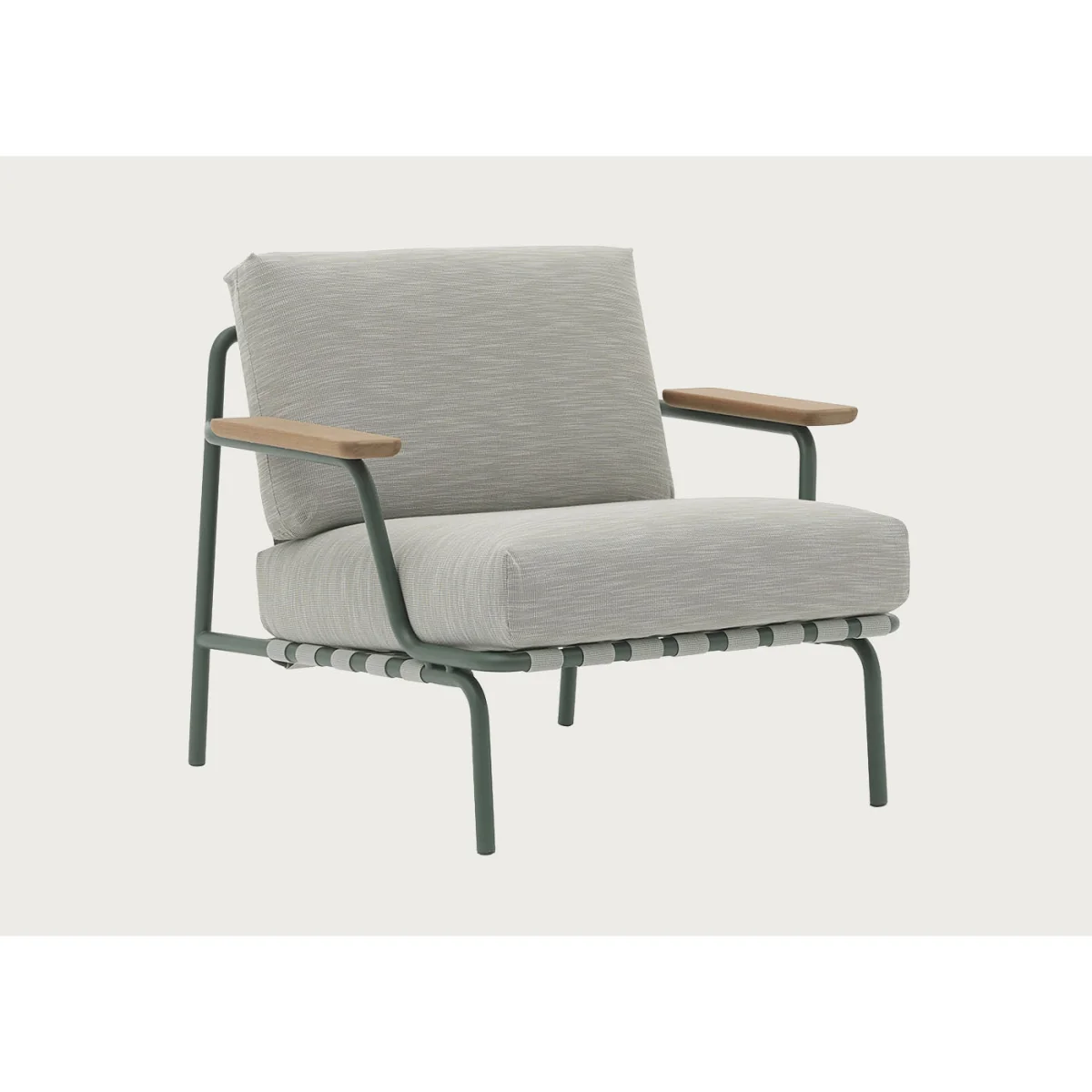 Muuto Settle Outdoor Lounge Chair in Laze 1/Grey – image 8
