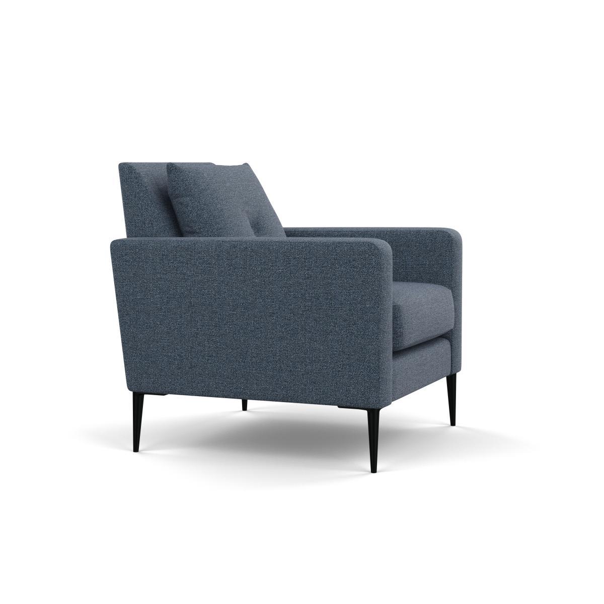 Heal's Brunel Armchair Boucle Steel - Heal's UK Furniture – image 2
