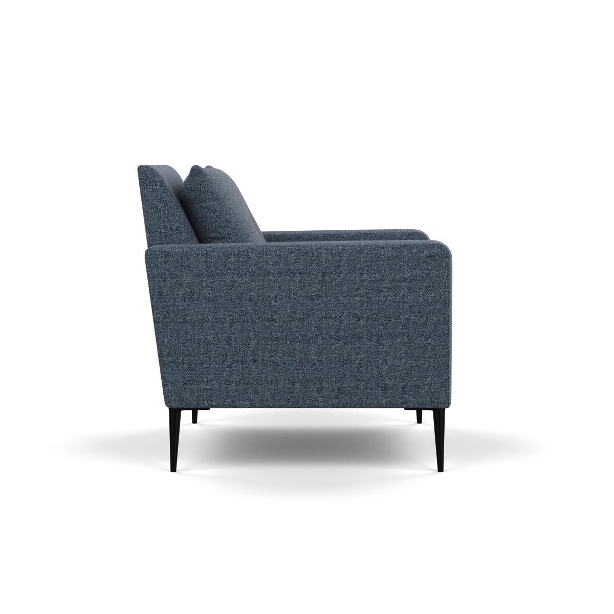 Heal's Brunel Armchair Boucle Steel - Heal's UK Furniture – image 3