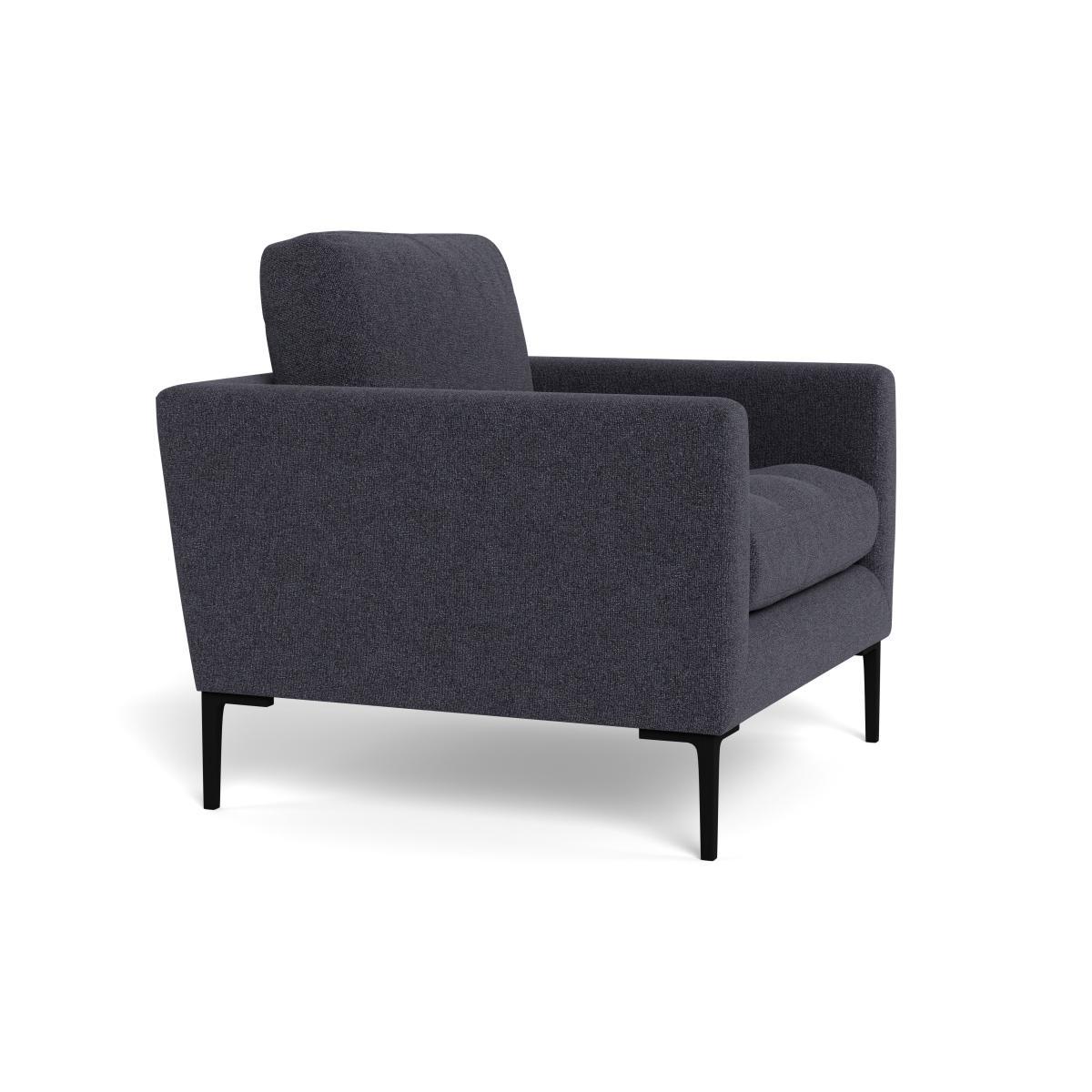 Heal's Eton Armchair Texture Soot Black Feet - Heal's UK Furniture – image 2