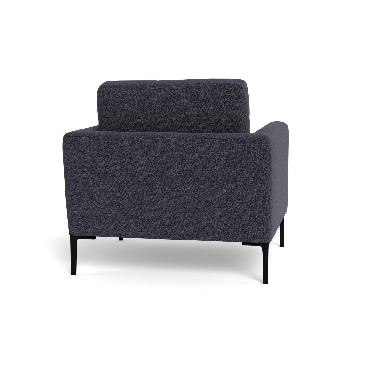 Heal's Eton Armchair Texture Soot Black Feet - Heal's UK Furniture – image 5