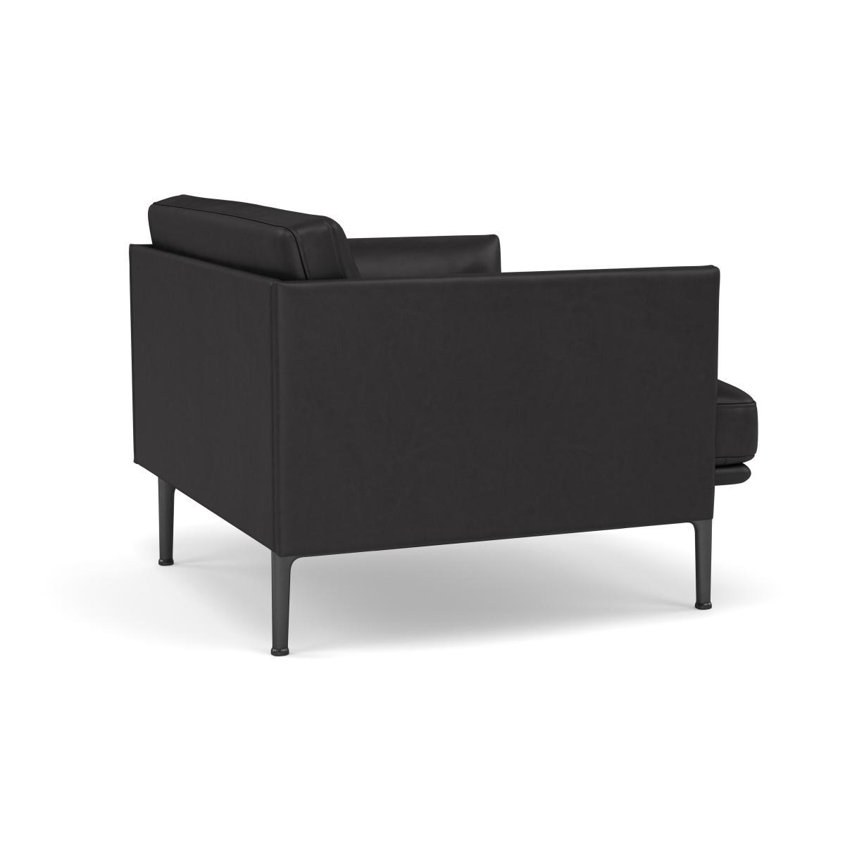 Muuto Outline Armchair Kvadrat Remix Fabric Dark Blue 773 - Heal's UK Furniture – image 4