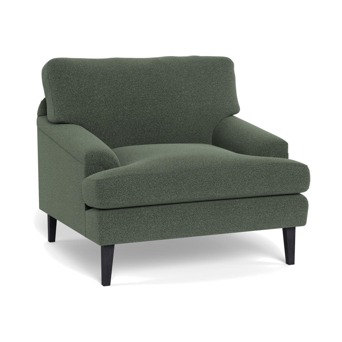 Heal's Stanton Armchair Boucle Fern Natural Feet – image 1