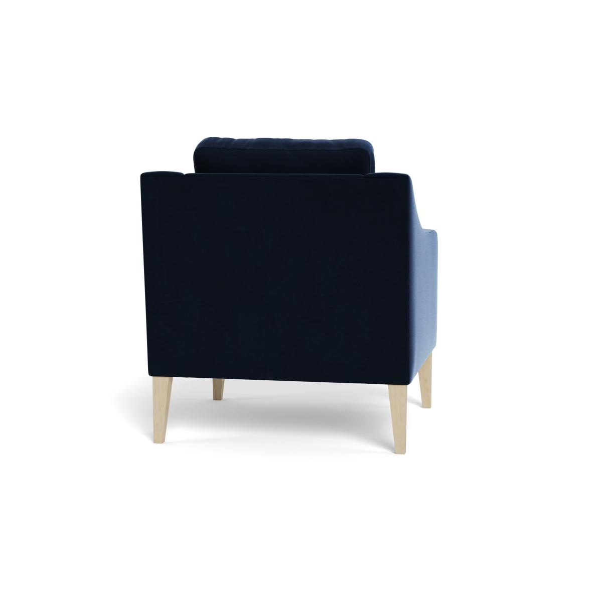 Heal's Richmond Armchair Smart Velvet Dusk Natural Feet – image 6