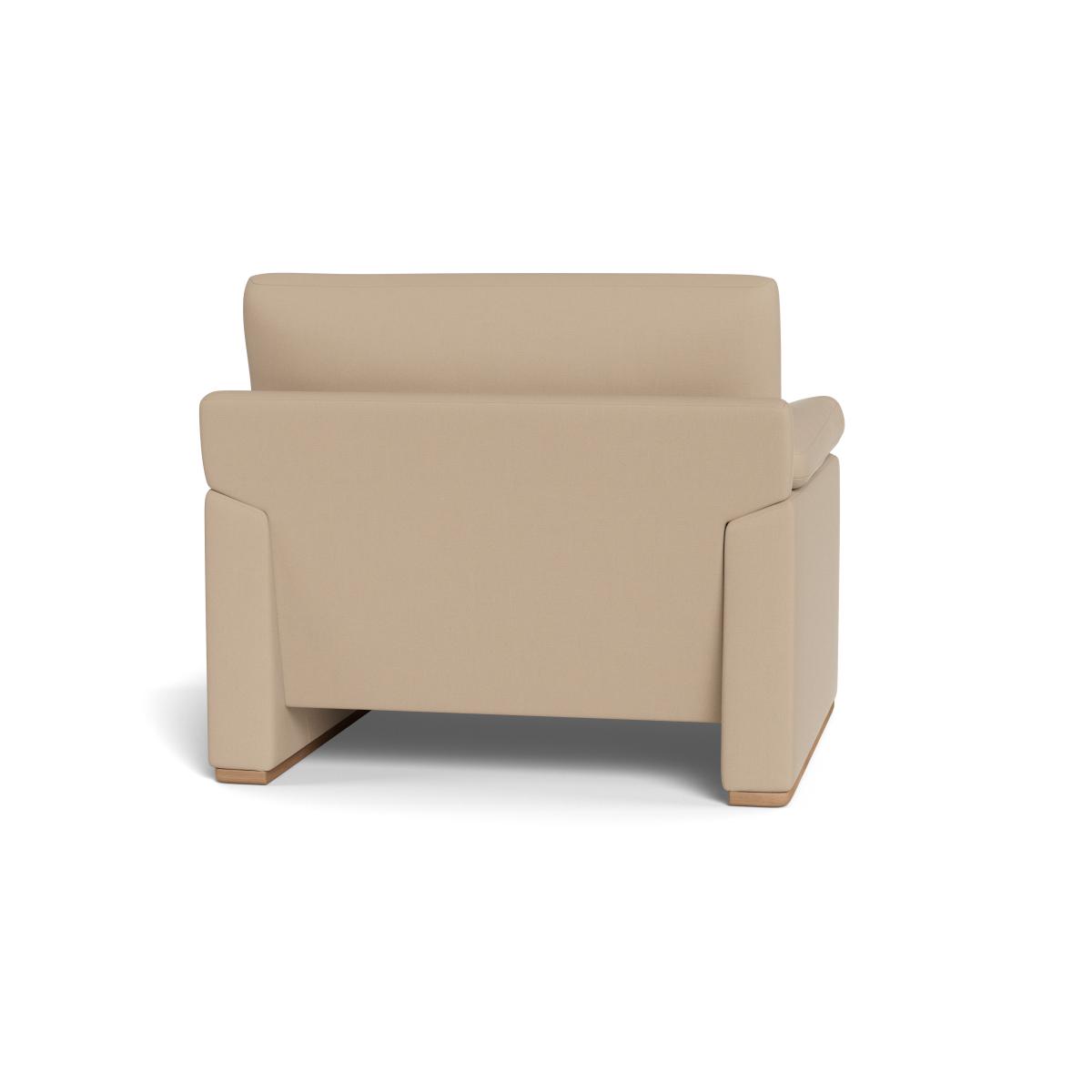 Heal's Paris II Armchair Capelo Linen-Cotton Bamboo Walnut Stained Feet – image 4