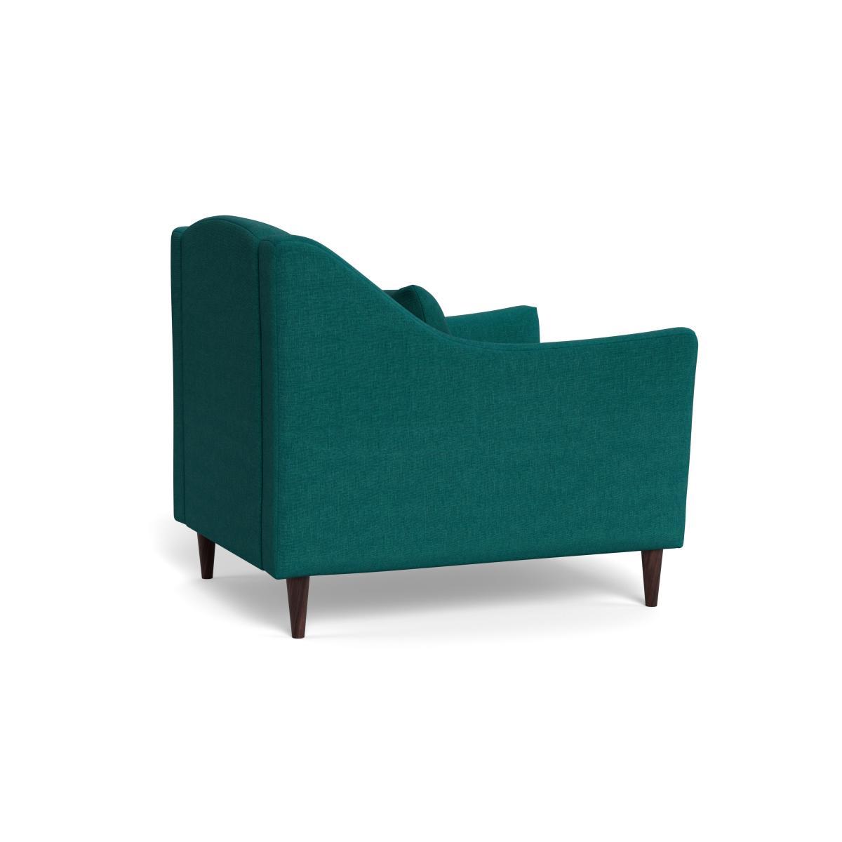 Heal's Somerset Armchair Brushed Cotton Pine Natural Ash Feet - Heal's UK Furniture – image 4