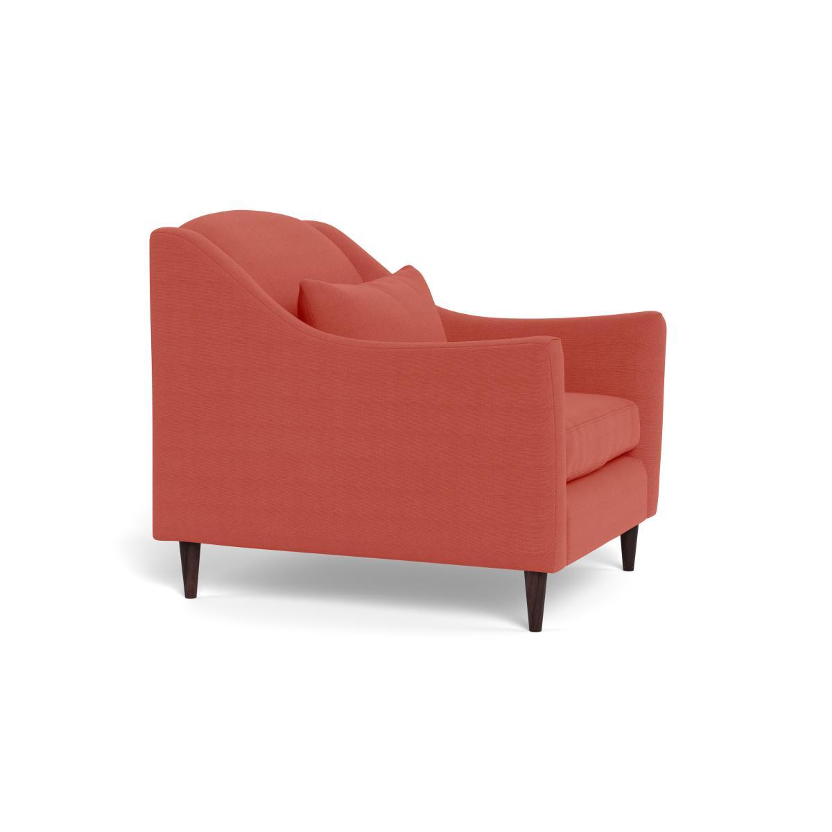 Heal's Somerset Armchair Linen Grenadine Dark Stain - Heal's UK Furniture – image 2