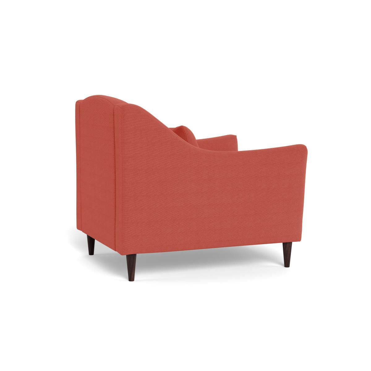 Heal's Somerset Armchair Linen Grenadine Dark Stain - Heal's UK Furniture – image 4