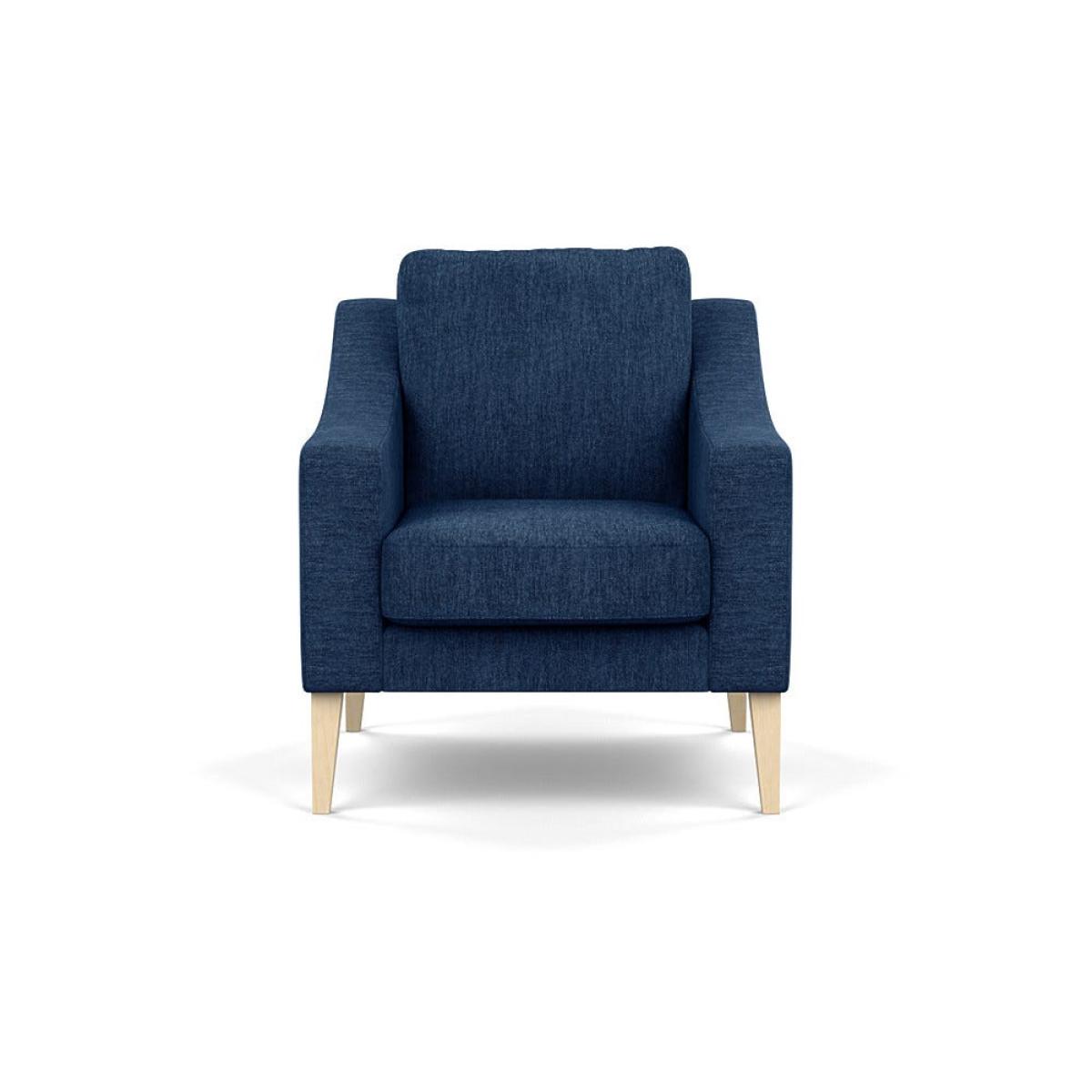 Heal's Richmond Armchair Broadweave Lagoon Natural Feet – image 2