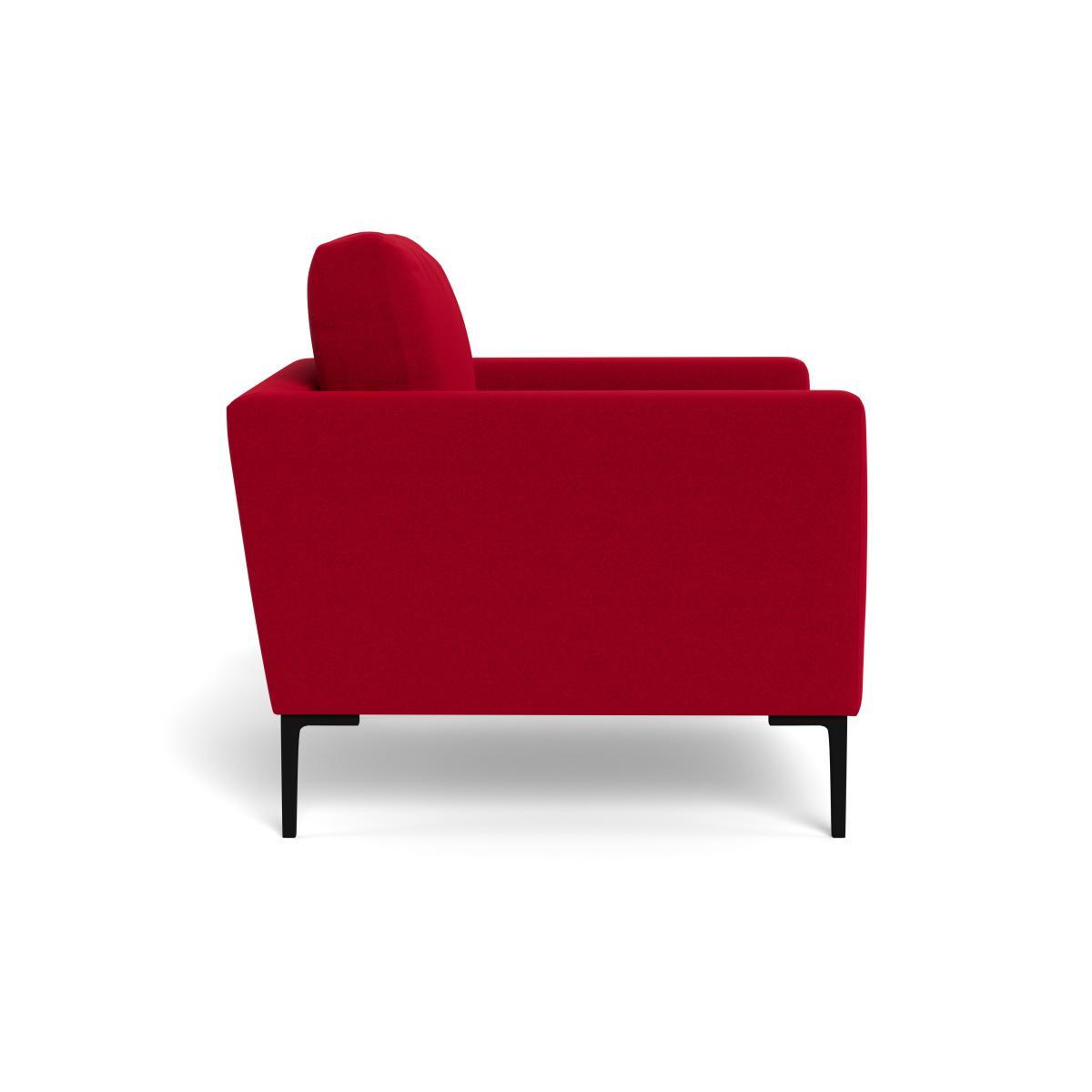 Heal's Eton Armchair Melton Wool Red Oxide Brass Feet - Heal's UK Furniture – image 3