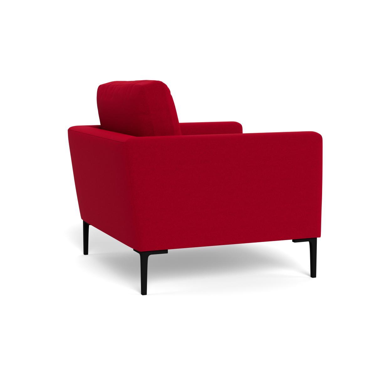 Heal's Eton Armchair Melton Wool Red Oxide Brass Feet - Heal's UK Furniture – image 4