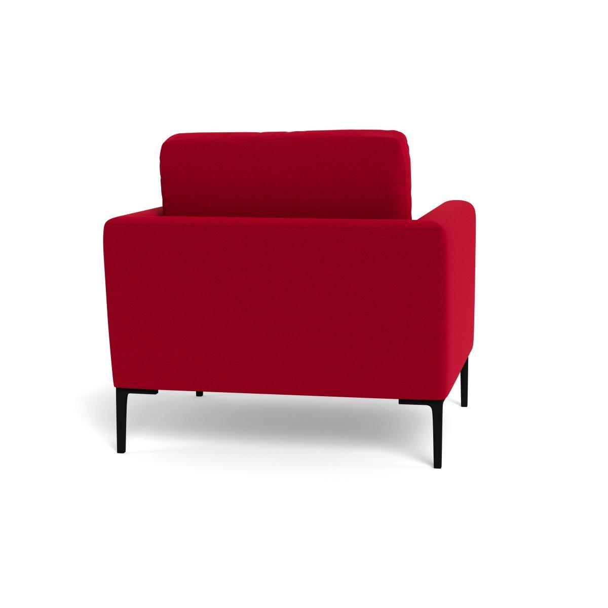 Heal's Eton Armchair Melton Wool Red Oxide Brass Feet - Heal's UK Furniture – image 5
