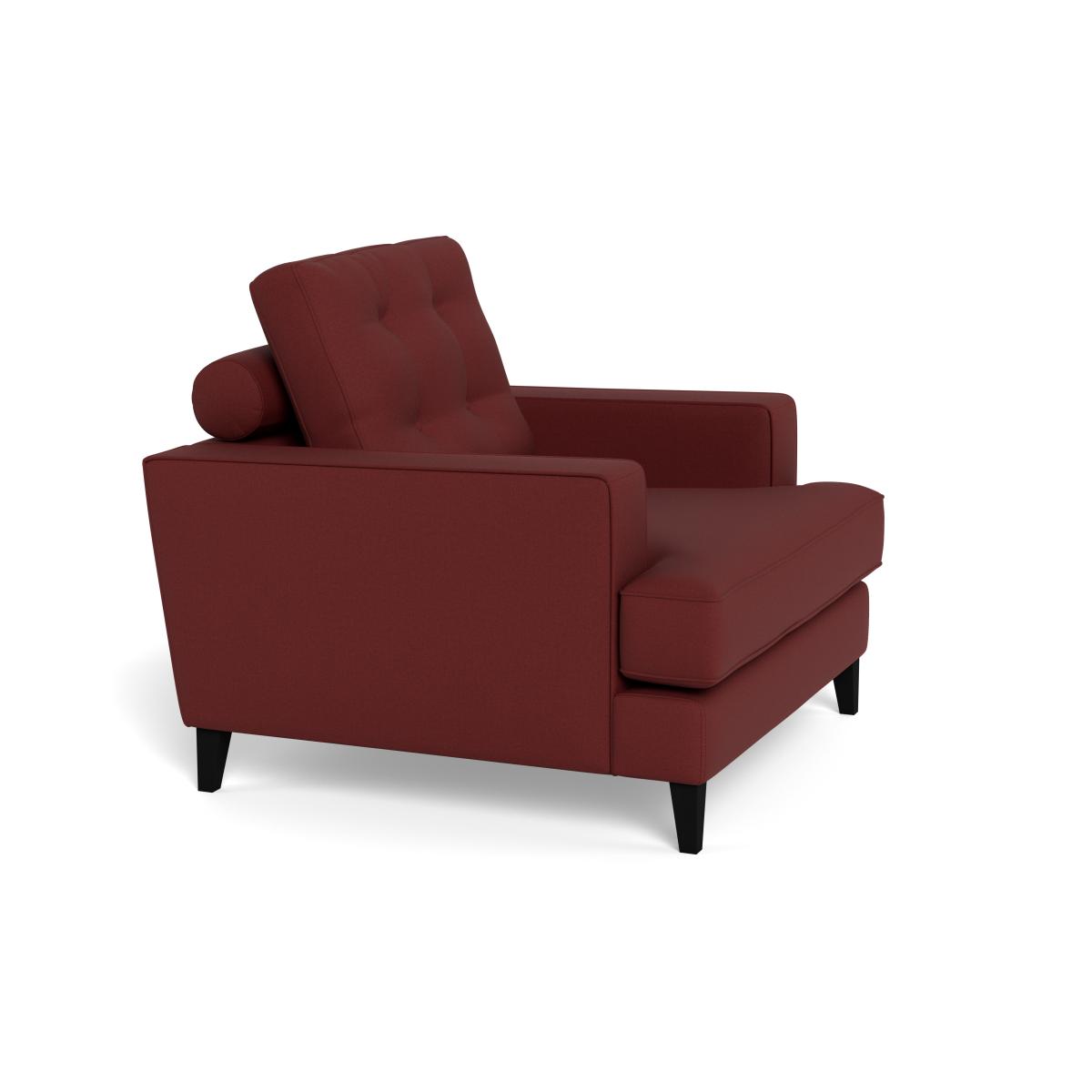 Heal's Mistral Armchair Capelo Linen-Cotton Etruscan Red Natural Feet – image 3