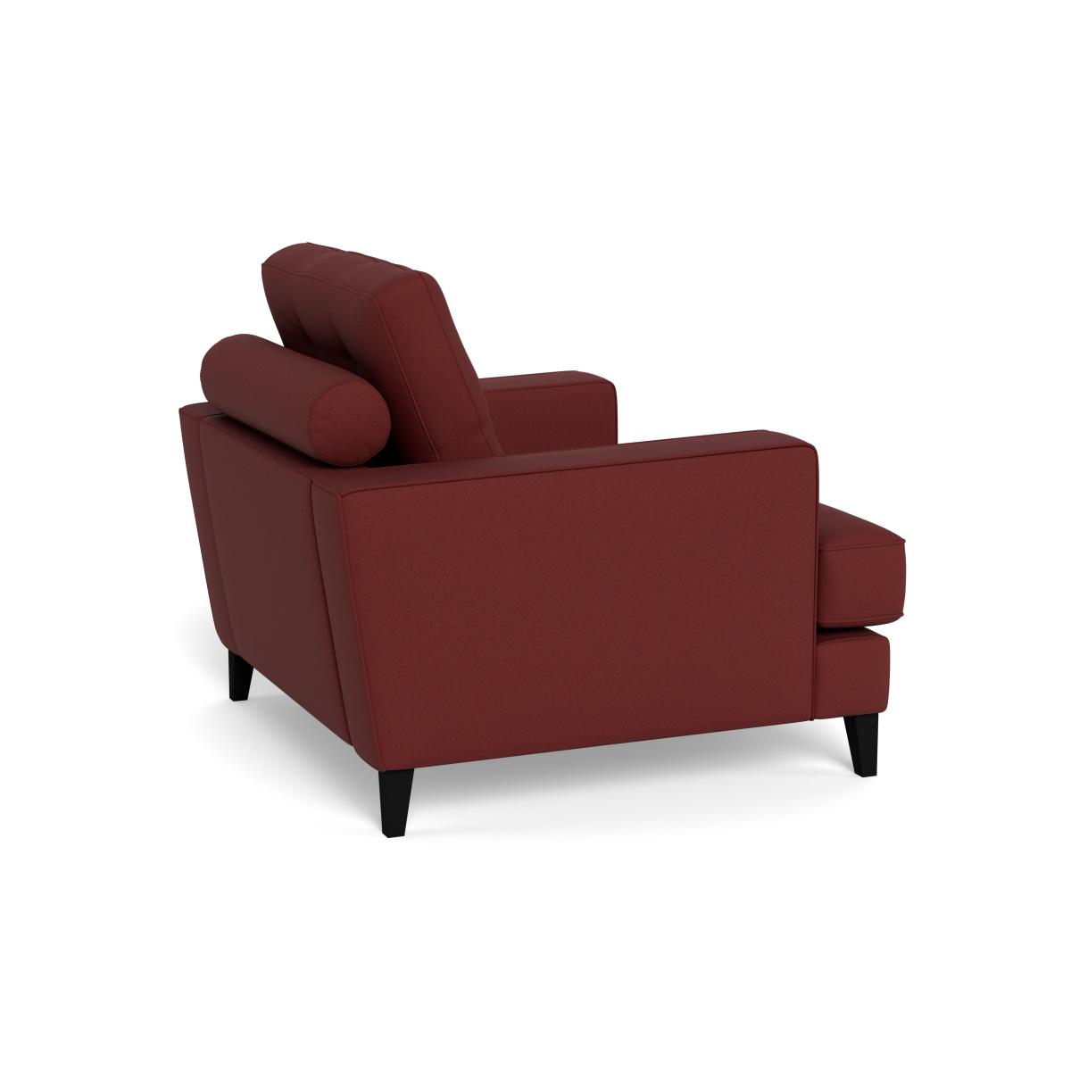 Heal's Mistral Armchair Capelo Linen-Cotton Etruscan Red Natural Feet – image 5