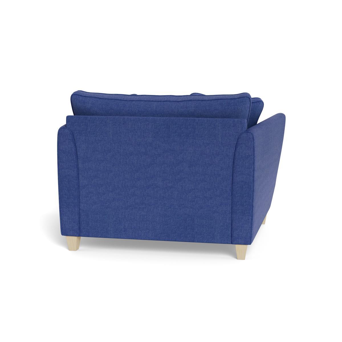 Heal's Torino Loveseat Smart Linen Maroon Natural Ash Feet - Heal's UK Furniture – image 5