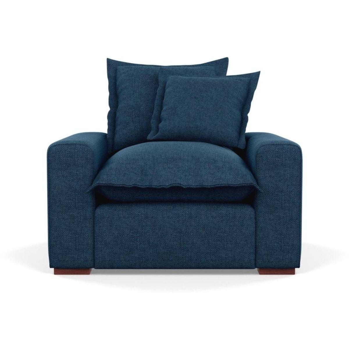 Heal's Brompton Armchair Smart Luxe Velvet Cognac Walnut Stain Feet - Heal's UK Furniture – image 103