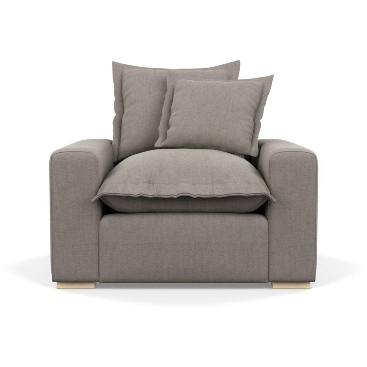 Heal's Brompton Armchair Smart Luxe Velvet Cognac Walnut Stain Feet - Heal's UK Furniture – image 106