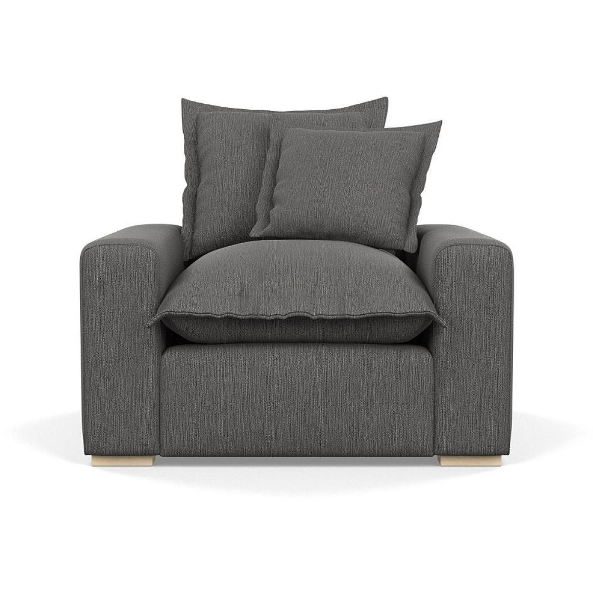Heal's Brompton Armchair Smart Luxe Velvet Cognac Walnut Stain Feet - Heal's UK Furniture – image 117