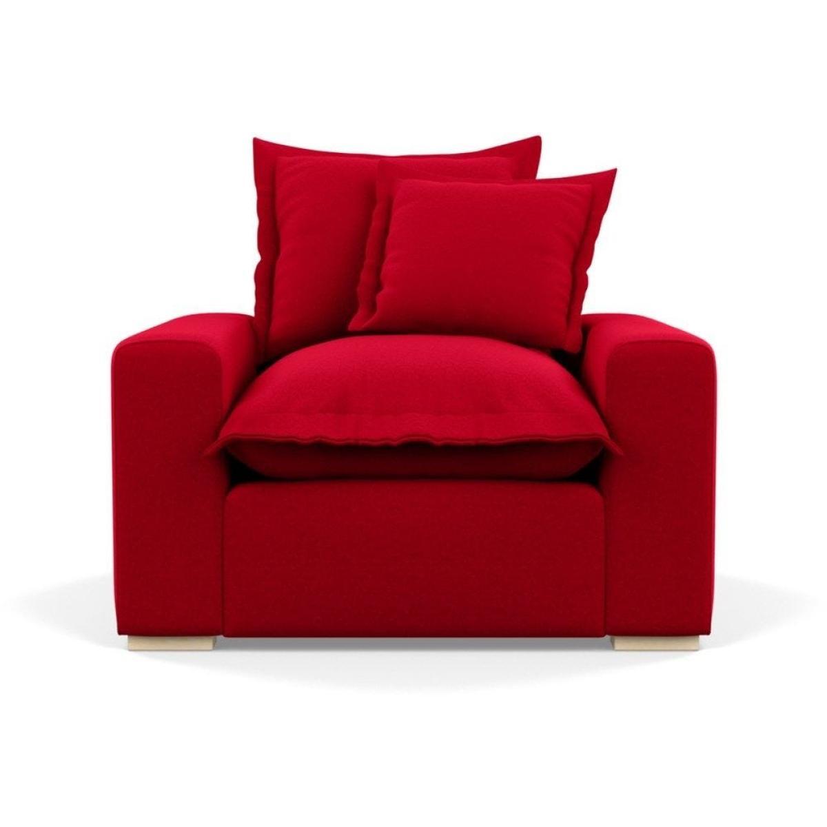 Heal's Brompton Armchair Smart Luxe Velvet Cognac Walnut Stain Feet - Heal's UK Furniture – image 118