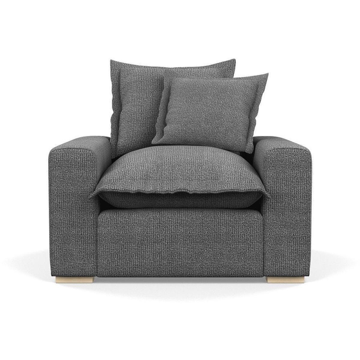 Heal's Brompton Armchair Smart Luxe Velvet Cognac Walnut Stain Feet - Heal's UK Furniture – image 24