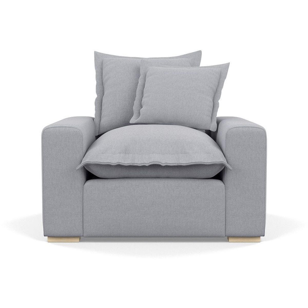 Heal's Brompton Armchair Smart Luxe Velvet Cognac Walnut Stain Feet - Heal's UK Furniture – image 70